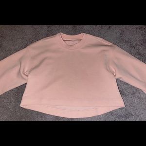 Lululemon Cropped High to Low pullover